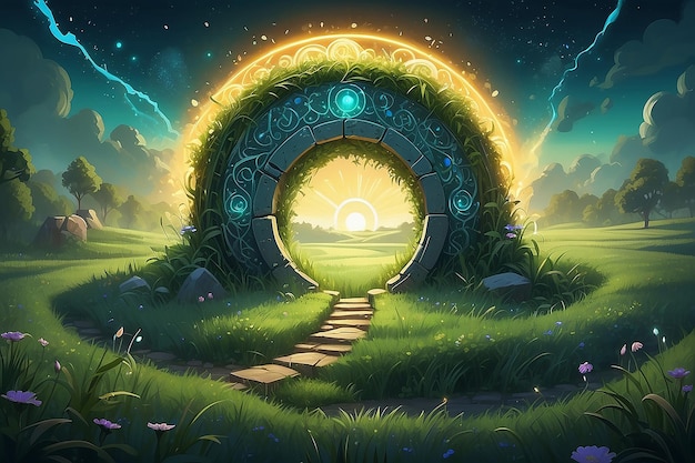 Enchanted Gateway Grassland Discovery