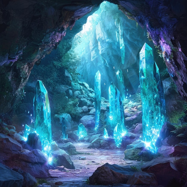 The Enchanted Glow Cave