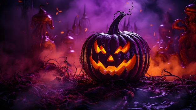 Enchanted Harvest Of Captivating Halloween Pumpkin Creations