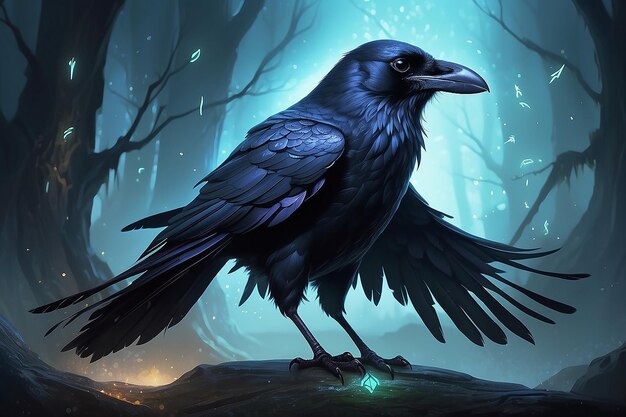 Enchanted Raven