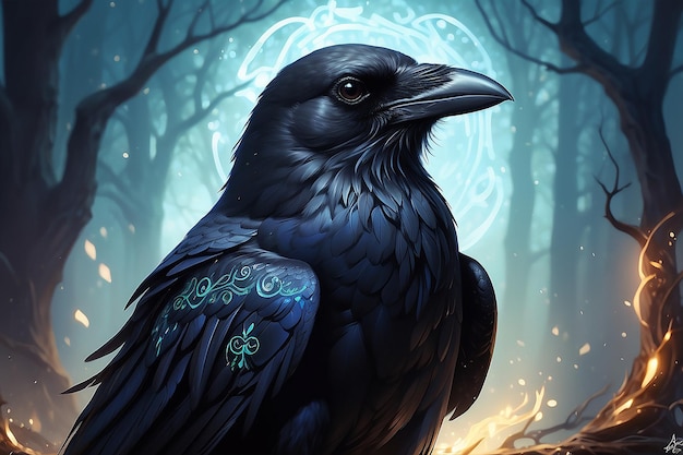 Enchanted Raven