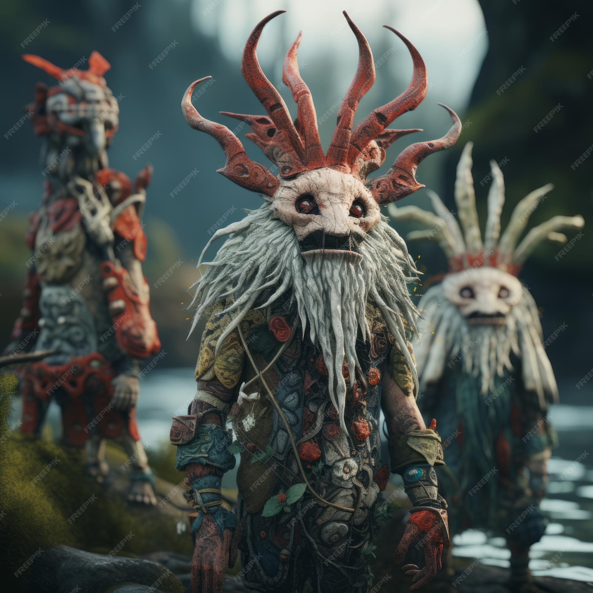 Premium Photo | The Enchanted Realms Capturing Nordic Style Danish 