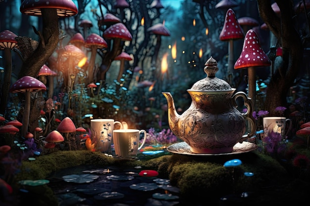 Enchanted Tea Party Whimsical Wonderland Delights