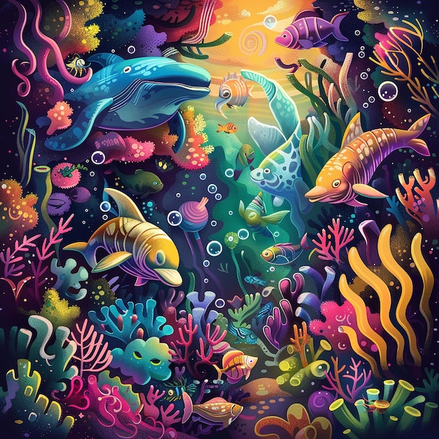 Enchanted Underwater Oasis