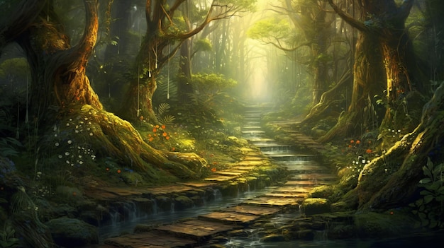 Enchanted Woodlands A Fairy Tale Forest of Magic and Wonders