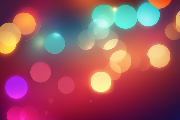 Enchanting Blurred Lights Ethereal Bokeh Overlays for Captivating Backgrounds