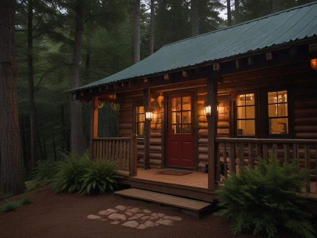 Enchanting Cabin Retreat A Tranquil Haven in the Heart of Nature