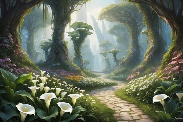 Enchanting Calla Lily Wonderland