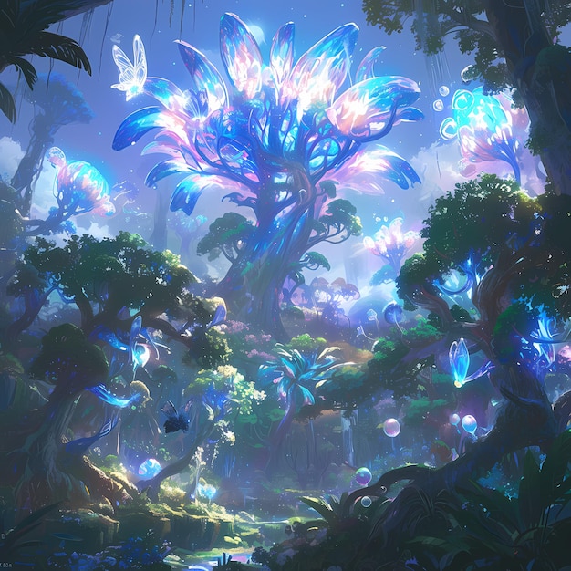 Enchanting Fantasy Forest