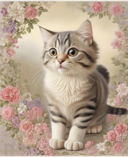 Enchanting Feline Grace Beauty and Charm of a Captivating Cat