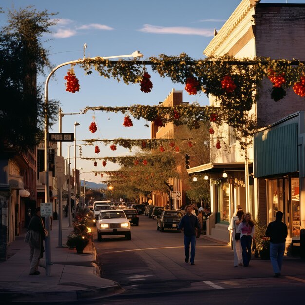 Enchanting Festivities Unite Old Downtown Tucson University Students and Street Residents Embrace C