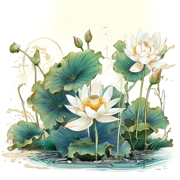 魅惑的なホーリー クロス ヒスイ素材彫刻蓮の花ハッピー パーム サンデー フレーム水彩アート