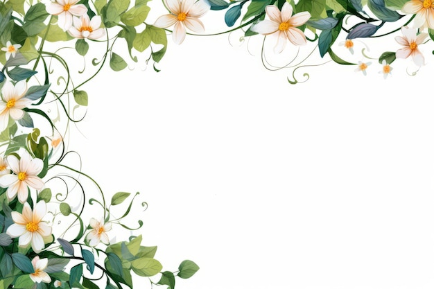 Enchanting Nature Border Clipart Embrace the Beauty of the Outdoors