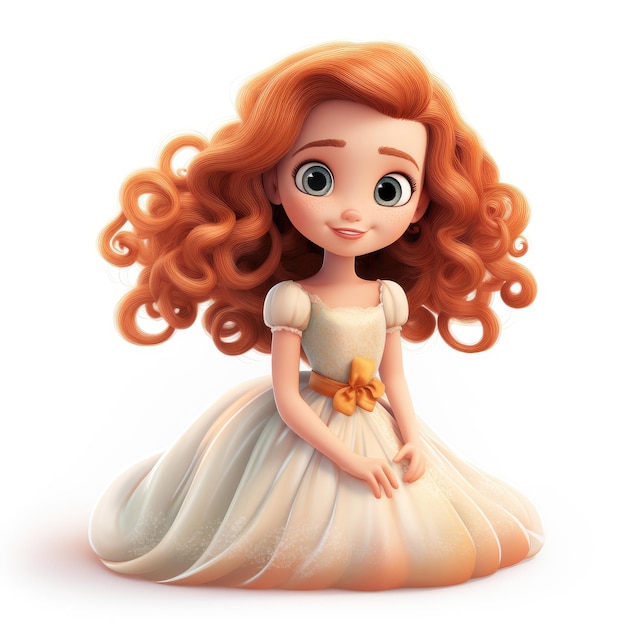 Enchanting Pixie Princess Een grillige vertoning in Pixar-geïnspireerde pracht