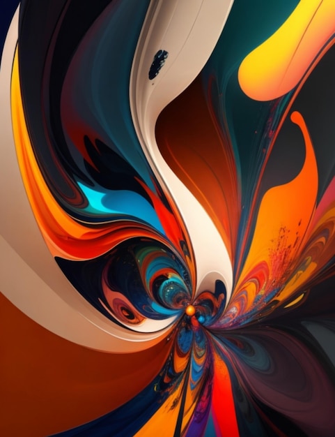 Enchanting Serenade Abstract Art Delight