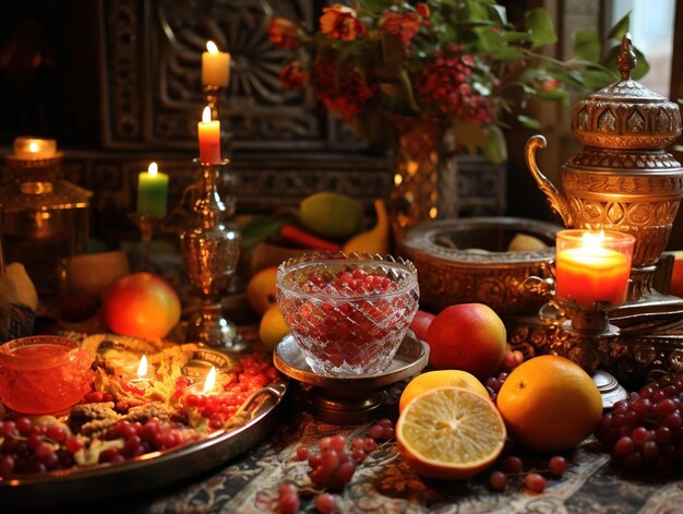 Enchanting shabe yalda celebration photos and yalda night aesthetics