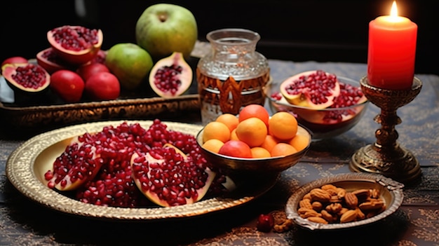 Enchanting Shabe Yalda Celebration Photos and Yalda Night Aesthetics