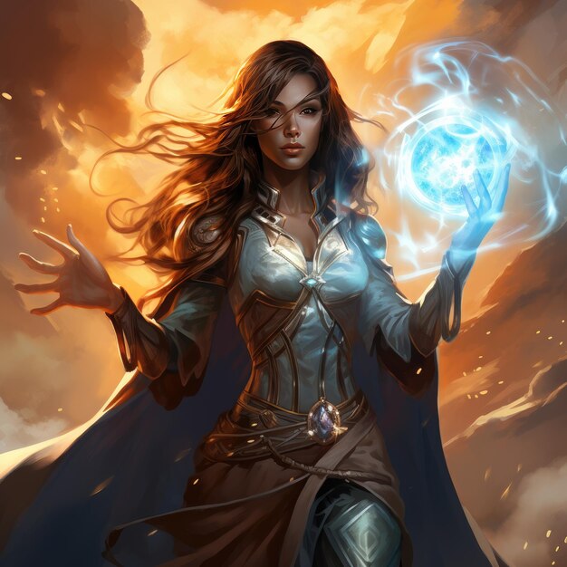 Enchanting Sorcery Unleashed a HighResolution Fantasy in a Futuristic Magic the Gathering Universe