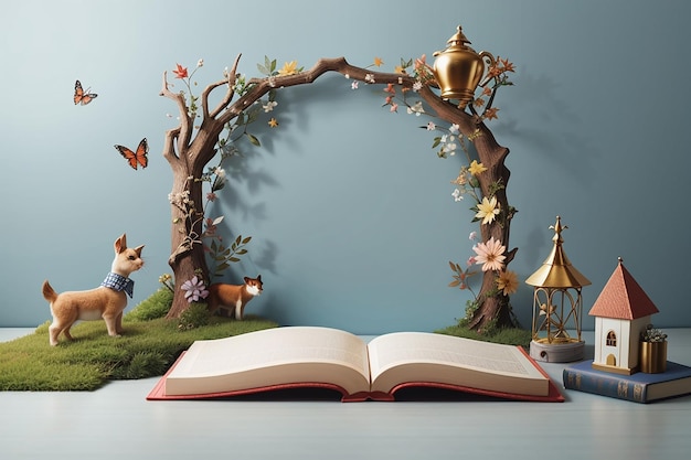 Enchanting Tales Customizable Storybook Mockup