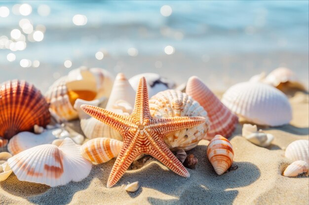 The Enchanting Tapestry of Seashells and Starfish Unveiling the Timeless Splendor of the Seaside