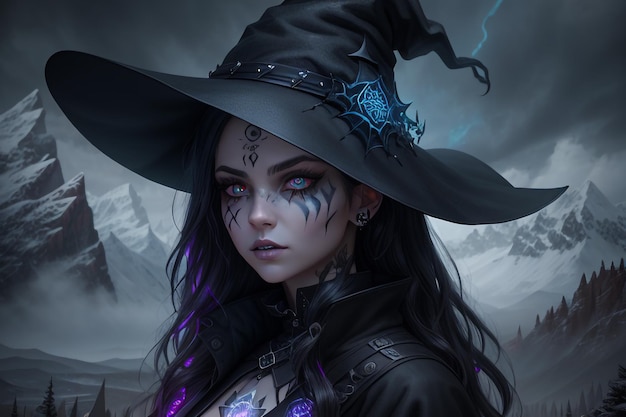 Enchanting Witch's Portrait