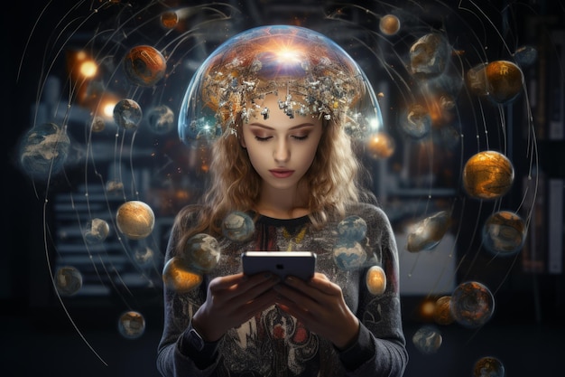 The Enchanting World of AI Exploring a Digital Library through a Smart Electronic Book Reader