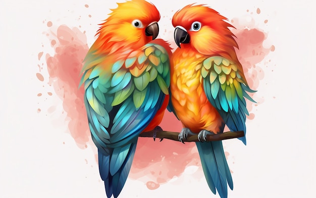 The Enchanting World of Lovebirds
