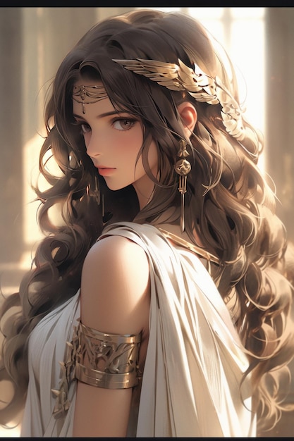 Enchantress of Etruria A Mesmerizingly Beautiful Depiction of an Etruscan Goddess Fashioned in the