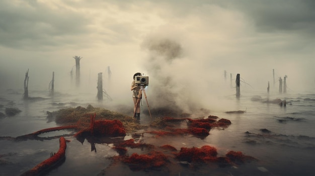 Photo encouraging photographers to push boundaries in the