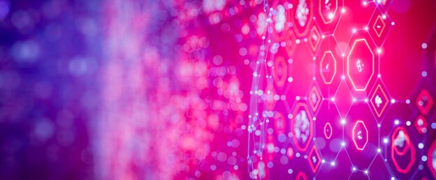 encryption neuro interface artificial intelligence machine learning data background big data data structure neuron network structure background technological background 3d render