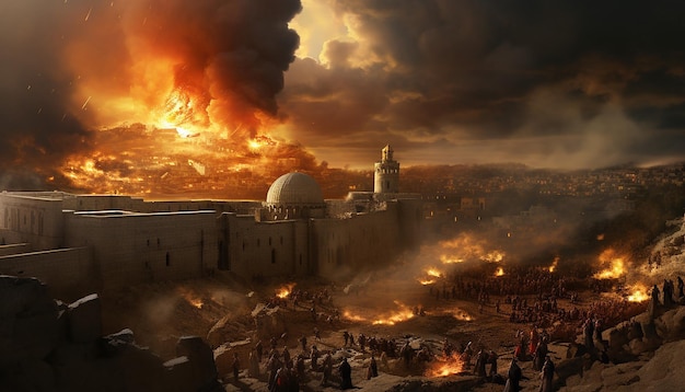 End times war jerusalem jerusalem surounded by armies