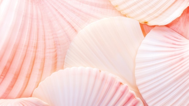 ender pink seashells background Marine seashell texture backdrop Amazing light rose shell texture