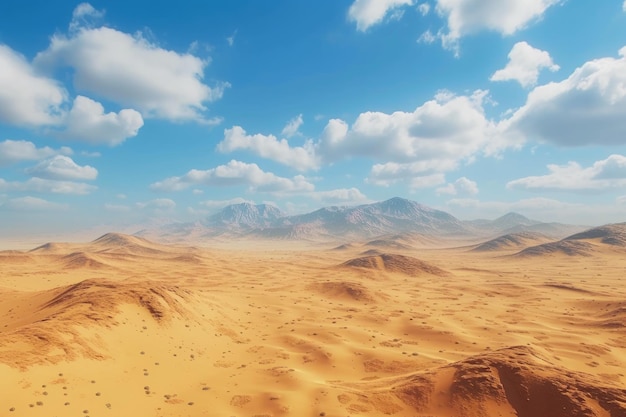 Photo endless dunes the majesty of the sahara