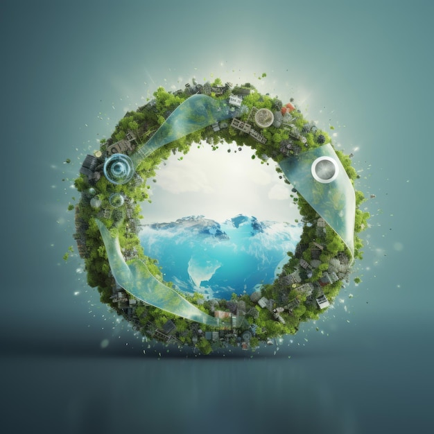 Endless Eternity Unveiling the Circular Economy Icon for Sustainable Future Growth