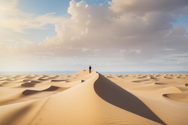 The endless sands of the dune