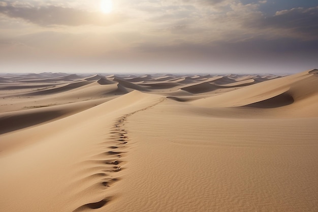 The endless sands of the dune