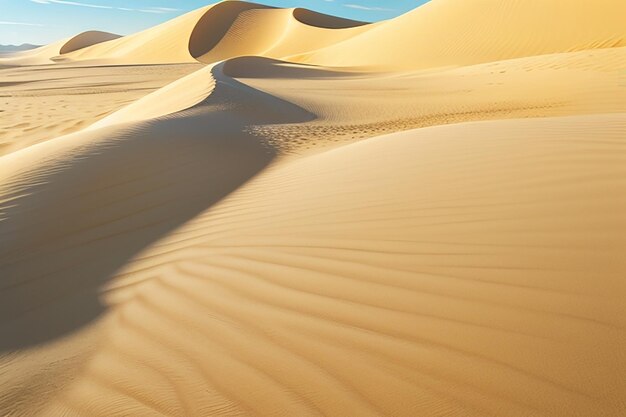 The endless sands of the dune