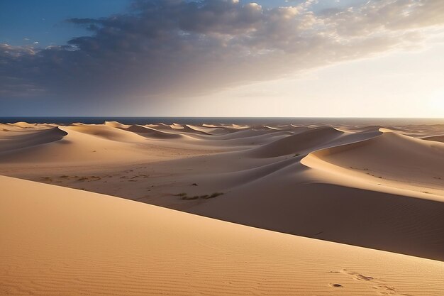 The endless sands of the dune