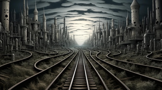 Endless Tracks Railway of the Surreal