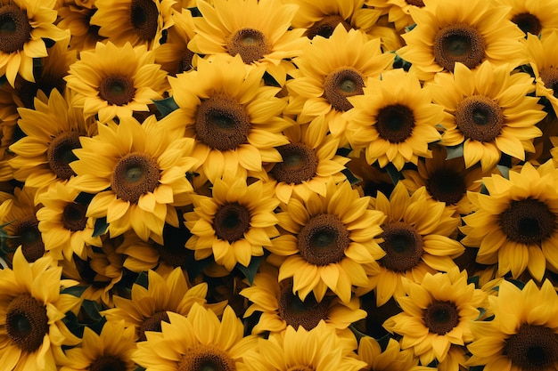 Endless Yellow A Sea of Sunflowers