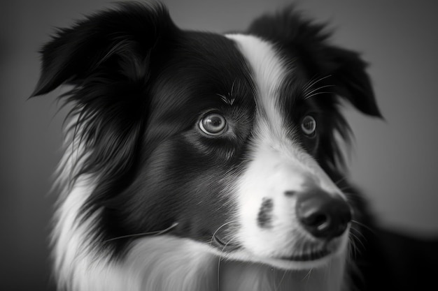 Energetic Border Collie Ready for Adventure