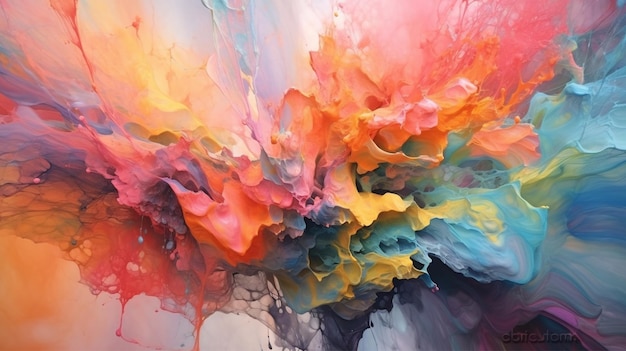 An energetic and captivating abstract splash background that infuses your creative projects