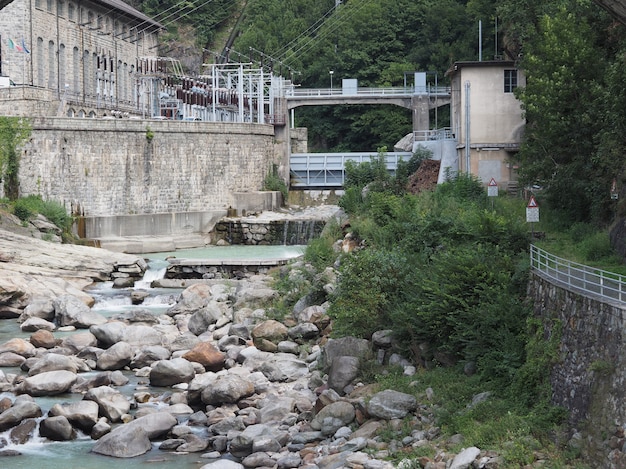 Energiecentrale in Pont Saint Martin