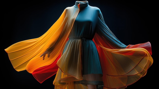 Energieoogst textiel wearable power slimme stoffen effen kleur achtergrond