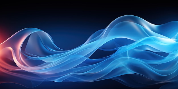 Energy blue Flow Background