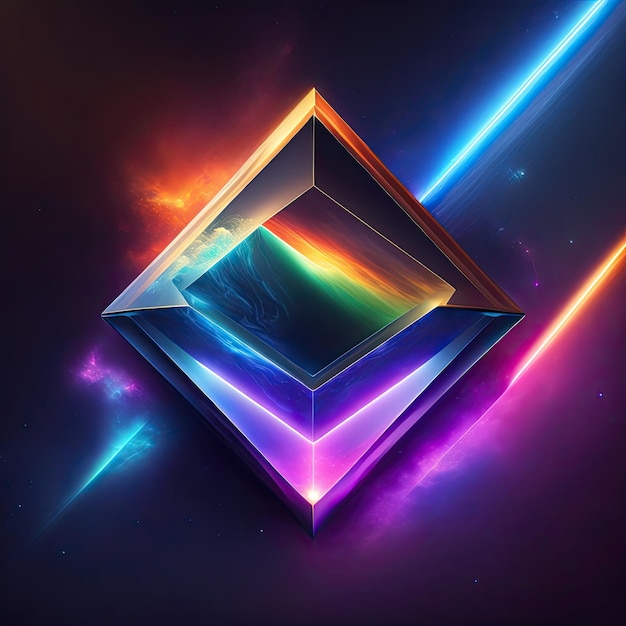 Energy Crystals Background