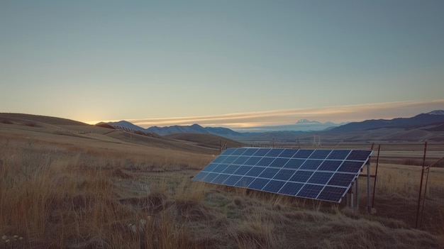 Photo energy justice cinematic shots of renewable energy projects benefiting marginalized communities and underserved popula ai generated illustration