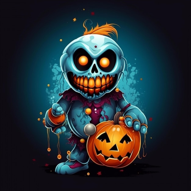 eng en cool halloween-ontwerp