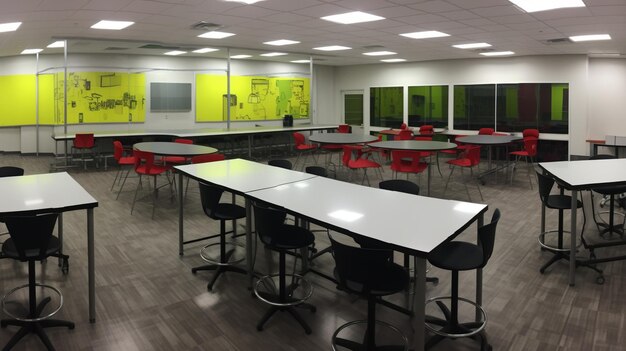 Photo engaging active learning classroom