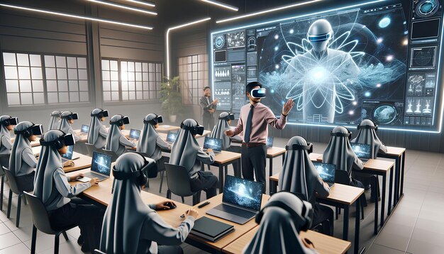 Engaging Students with VR Teaching